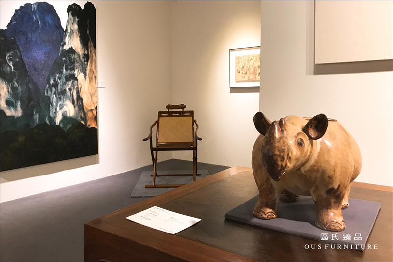  區氏臻品黃花梨躺椅在佳士得上海藝術空間預展